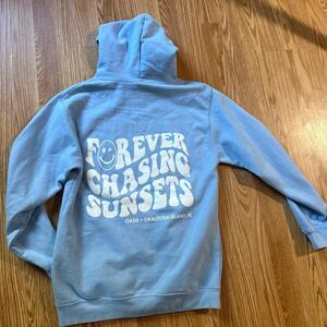 Oasis Women's Blue Hoodie Small